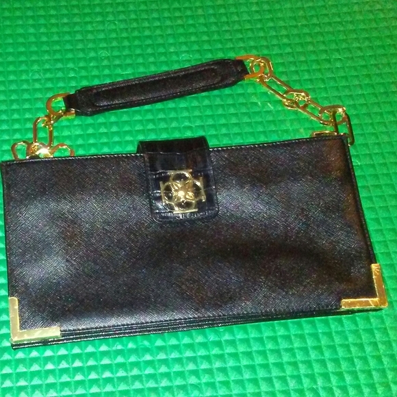 Black Saffron Leather Bag - Picture 1 of 8